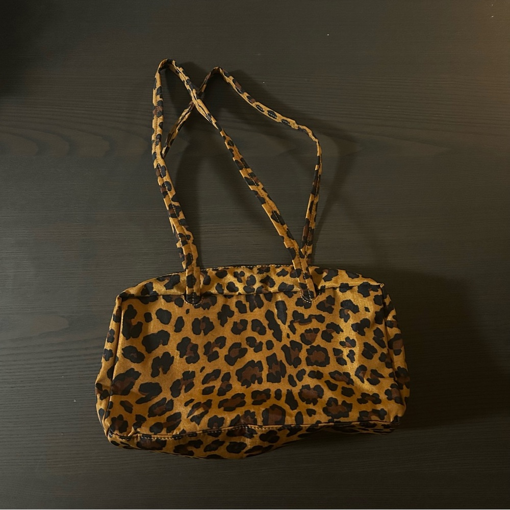 Baggu Nylon Bowler Bag - Leopard
